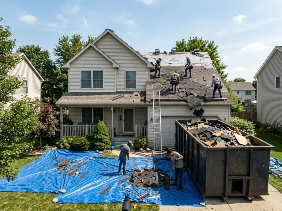 roof-replacement-debris-remova-004 — frequently asked questions, Cheapest Dumpster Rentals in Oak Park, CA